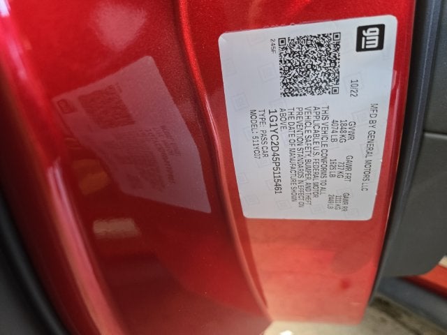2023 Chevrolet Corvette Stingray 3LT
