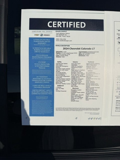 2024 Chevrolet Colorado LT