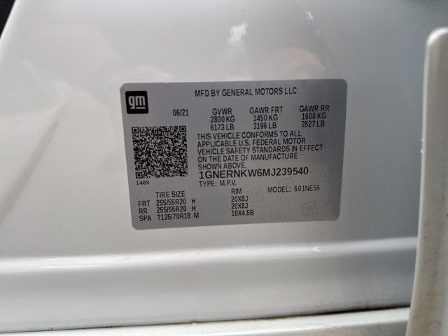 2021 Chevrolet Traverse High Country