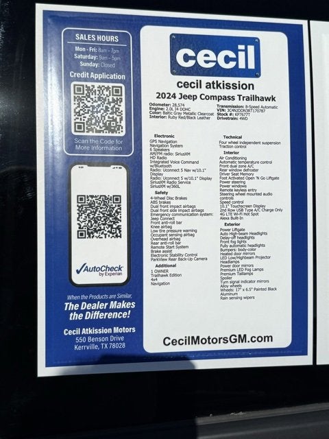 2024 Jeep Compass Trailhawk