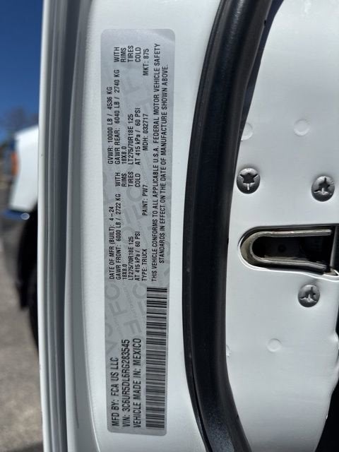 2024 RAM 2500 Big Horn Crew Cab 4x4 6'4" Box