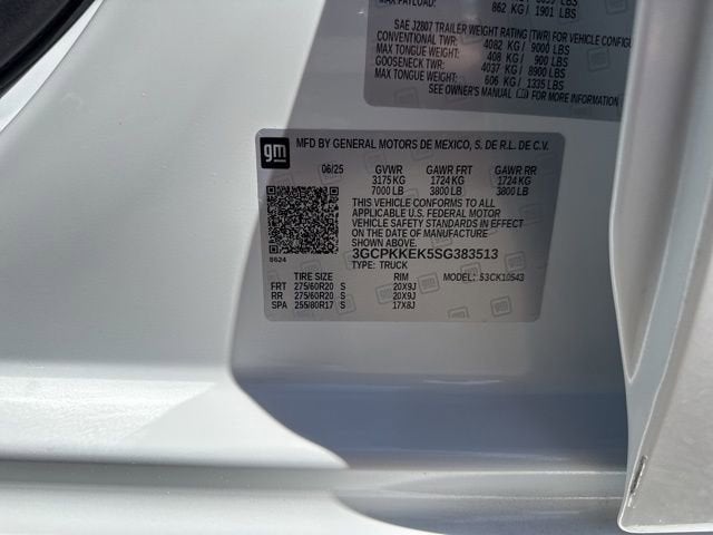 2025 Chevrolet Silverado 1500 LT (2FL)