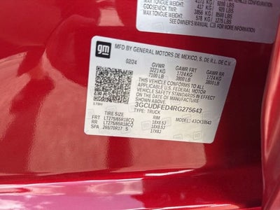 2024 Chevrolet Silverado 1500 LT Trail Boss