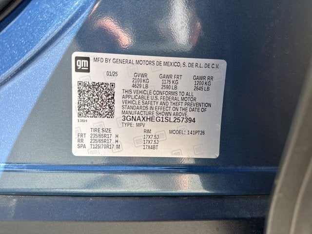 2025 Chevrolet Equinox LT