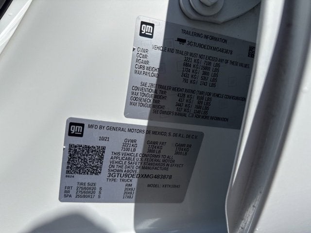 2021 GMC Sierra 1500 SLT