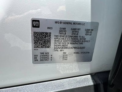 2023 Chevrolet Tahoe RST