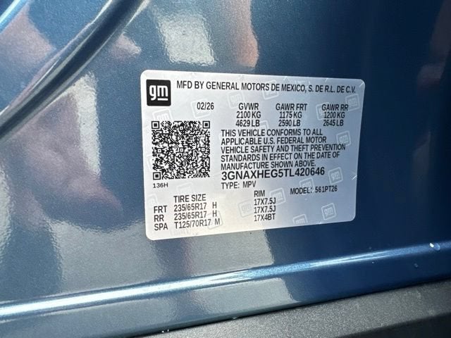 2026 Chevrolet Equinox LT