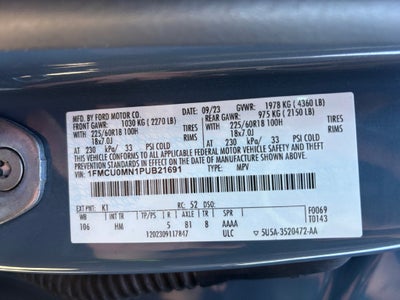 2023 Ford Escape ST-Line