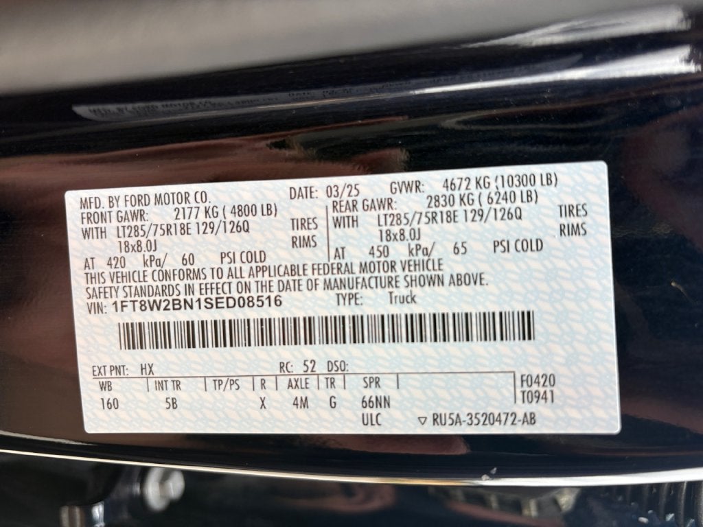 2025 Ford F-250SD Lariat
