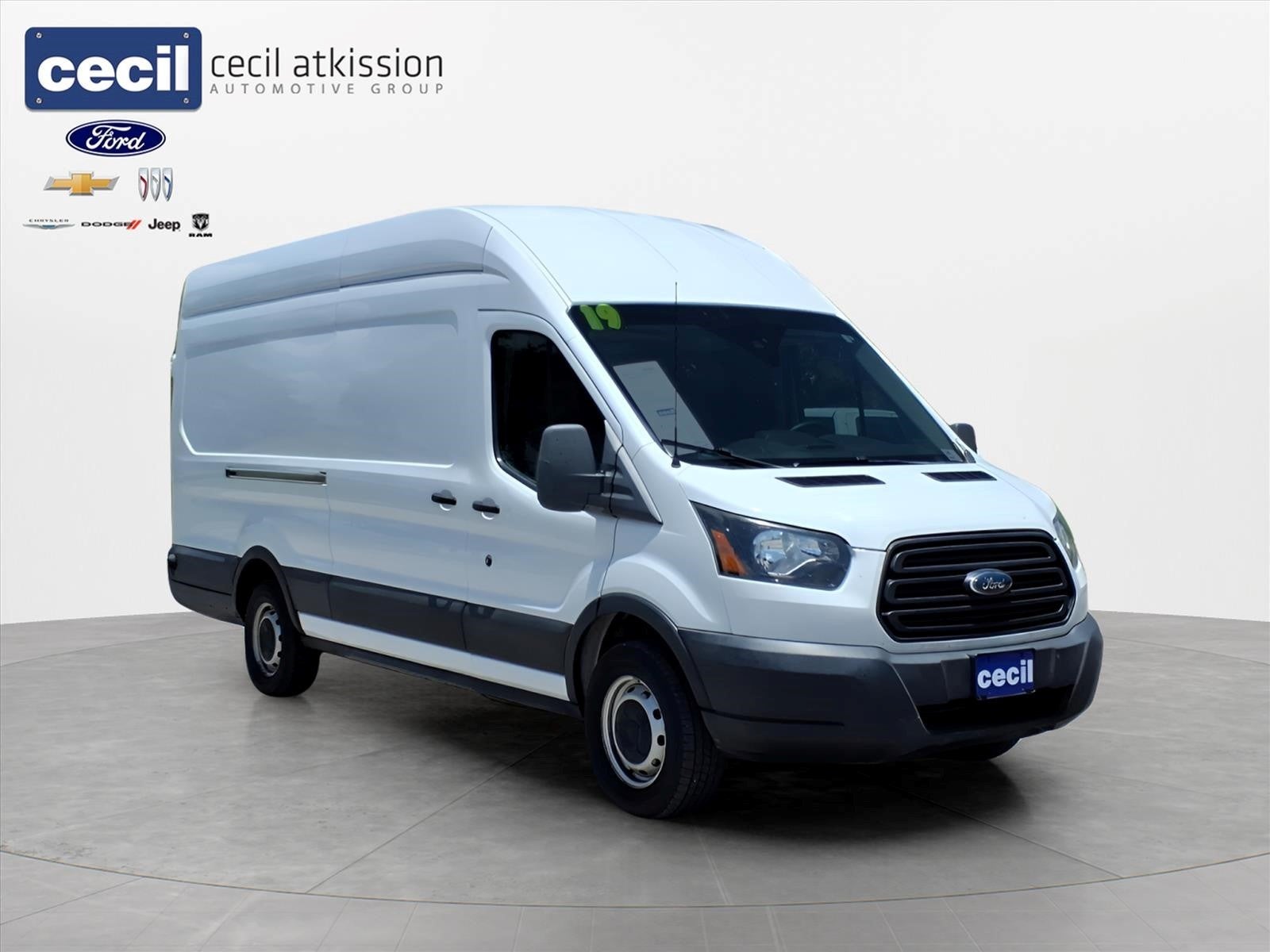 2019 Ford Transit Van T-250 148" EL Hi Rf 9000 GVWR Sliding RH Dr